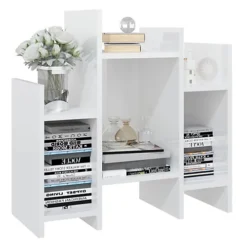 Berkfield Side Cabinet High Gloss White 60x26x60 Cm Engineered Wood 9 Berkfield Side Cabinet High Gloss White 60x26x60 Cm Engineered Wood -Furniture Store berkfield side cabinet high gloss white 60x26x60 cm engineered wood7720276542117 04c MP