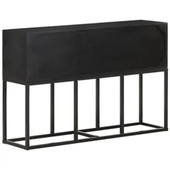 Berkfield Sideboard 115x30x76 Cm Solid Mango Wood -Furniture Store berkfield sideboard 115x30x76 cm solid mango wood7720276067457 03c MP