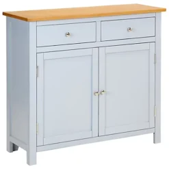 Berkfield Sideboard 90x33.5x83 Cm Solid Oak Wood
