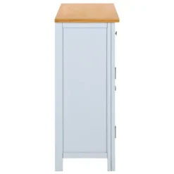 Berkfield Sideboard 90x33.5x83 Cm Solid Oak Wood -Furniture Store berkfield sideboard 90x33 5x83 cm solid oak wood7719773775179 04c MP