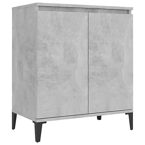 Berkfield Sideboard Concrete Grey 60x35x70 Cm Engineered Wood 4 Berkfield Sideboard Concrete Grey 60x35x70 Cm Engineered Wood - Image 2