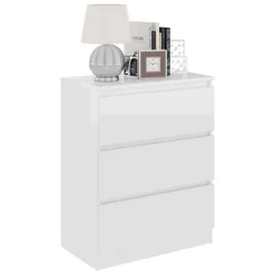 Berkfield Sideboard High Gloss White 60x35x76 Cm Engineered Wood -Furniture Store berkfield sideboard high gloss white 60x35x76 cm engineered wood7719773914503 03c MP