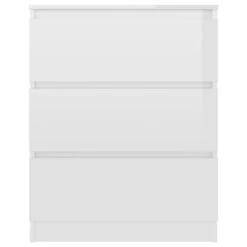 Berkfield Sideboard High Gloss White 60x35x76 Cm Engineered Wood -Furniture Store berkfield sideboard high gloss white 60x35x76 cm engineered wood7719773914503 04c MP