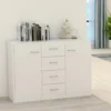 Berkfield Sideboard White 88x30x65 Cm Engineered Wood -Furniture Store berkfield sideboard white 88x30x65 cm engineered wood7719773776339 01c MP
