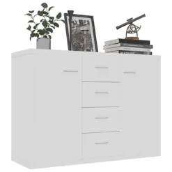Berkfield Sideboard White 88x30x65 Cm Engineered Wood -Furniture Store berkfield sideboard white 88x30x65 cm engineered wood7719773776339 03c MP