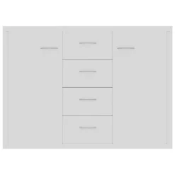 Berkfield Sideboard White 88x30x65 Cm Engineered Wood -Furniture Store berkfield sideboard white 88x30x65 cm engineered wood7719773776339 04c MP