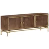 Berkfield TV Cabinet 120x30x46 Cm Solid Mango Wood 2 Berkfield TV Cabinet 120x30x46 Cm Solid Mango Wood -Furniture Store berkfield tv cabinet 120x30x46 cm solid mango wood7720276009130 01c MP