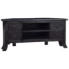 Berkfield TV Cabinet Light Black Coffee 100x40x45 Cm Solid Wood Mahogany 1 Berkfield TV Cabinet Light Black Coffee 100x40x45 Cm Solid Wood Mahogany -Furniture Store berkfield tv cabinet light black coffee 100x40x45 cm solid wood mahogany7720276647027 01c MP