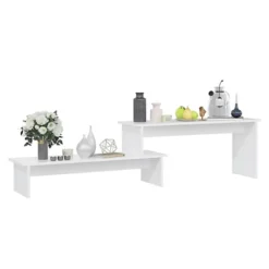 Berkfield TV Cabinet White 180x30x43 Cm Engineered Wood -Furniture Store berkfield tv cabinet white 180x30x43 cm engineered wood7720276541776 03c MP