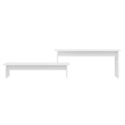 Berkfield TV Cabinet White 180x30x43 Cm Engineered Wood -Furniture Store berkfield tv cabinet white 180x30x43 cm engineered wood7720276541776 04c MP