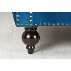 Birlea Chester 3 Seater Sofa Blue -Furniture Store birlea chester 3 seater sofa blue5056206618384 03c MP