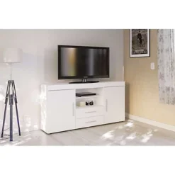 Birlea Edgeware 2 Door 2 Drawer Sideboard White 5 Birlea Edgeware 2 Door 2 Drawer Sideboard White -Furniture Store birlea edgeware 2 door 2 drawer sideboard white5060460026120 02c MP