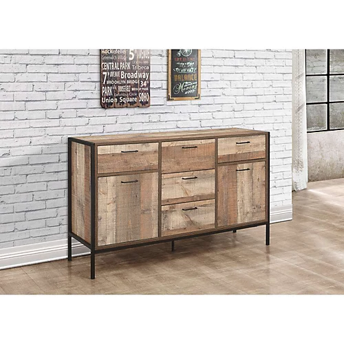 Birlea Urban Large Sideboard Rustic 3 Birlea Urban Large Sideboard Rustic