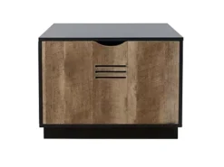 Cambridge Black & Wood Effect Storage Blanket Box -Furniture Store cambridge black wood effect storage blanket box5016319135659 03c MP