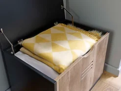 Cambridge Black & Wood Effect Storage Blanket Box -Furniture Store cambridge black wood effect storage blanket box5016319135659 04c MP