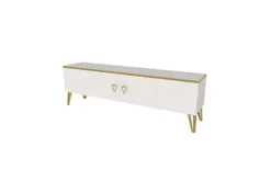 Caprice TV Unit Stand Bench 150 Cm - White -Furniture Store caprice tv unit stand bench 150 cm white8628605451229 06c MP