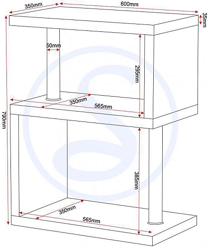 Charisma 3 Shelf Display Unit Bookcase White Gloss And Chrome Finish 4 Charisma 3 Shelf Display Unit Bookcase White Gloss And Chrome Finish - Image 2