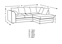 Chicago Jumbo Cord Right Hand Facing Corner Sofa Brown-Coffee -Furniture Store chicago jumbo cord right hand facing corner sofa brown coffee7427285314371 02c MP