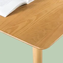 Cobb Solid Natural Pine Wood Modern Dining Table Suitable For 4 Chairs -Furniture Store cobb solid natural pine wood modern dining table suitable for 4 chairs5056657115449 04c MP