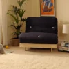 Comfy Living 2ft6 Futon Set In Navy -Furniture Store comfy living 2ft6 futon set in navy5057289620219 01c MP