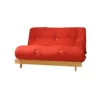 Comfy Living 4ft6 Futon Set In Red -Furniture Store comfy living 4ft6 futon set in red5057289620509 01c MP