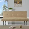 Comfy Living Monza Sofa Bed In Cream -Furniture Store comfy living monza sofa bed in cream5057289618773 01c MP