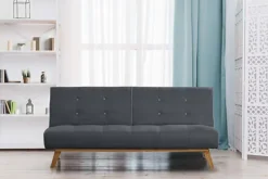 Comfy Living Pisa Sofa Bed In Coffee