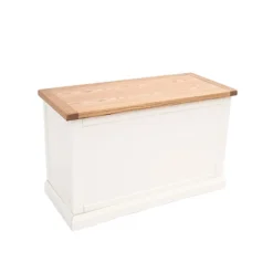 Consenza Off White Blanket Box Ottoman -Furniture Store consenza off white blanket box ottoman5060697030181 03c MP