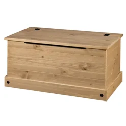 Corona Ottoman Bedding Box Toy Chest Mexican Solid Pine -Furniture Store corona ottoman bedding box toy chest mexican solid pine5060745810130 04c MP