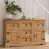 Corona Sideboard 2 Door 5 Drawer Solid Pine Mexican Wood Chest 1 Corona Sideboard 2 Door 5 Drawer Solid Pine Mexican Wood Chest -Furniture Store corona sideboard 2 door 5 drawer solid pine mexican wood chest5060745810567 01c MP