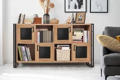 Cosmo Casey Sideboard Cabinet - Atlantic Pine -Furniture Store cosmo casey sideboard cabinet atlantic pine8628605451108 02c MP