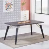 Cosmo LUX Dining Table Single, Black 1 Cosmo LUX Dining Table Single, Black -Furniture Store cosmo lux dining table single black5060847953902 01c MP