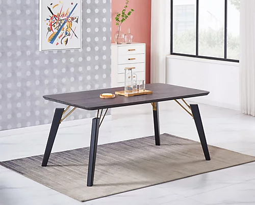 Cosmo LUX Dining Table Single, Black 3 Cosmo LUX Dining Table Single, Black