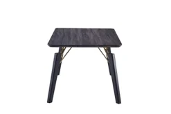 Cosmo LUX Dining Table Single, Black 8 Cosmo LUX Dining Table Single, Black -Furniture Store cosmo lux dining table single black5060847953902 03c MP