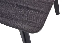 Cosmo LUX Dining Table Single, Black 9 Cosmo LUX Dining Table Single, Black -Furniture Store cosmo lux dining table single black5060847953902 04c MP