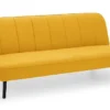 Curved Back Sofa Bed - Mustard -Furniture Store curved back sofa bed mustard0600736067911 01c MP