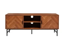Dark Chevron Television TV Entertainment Storage Cabinet -Furniture Store dark chevron television tv entertainment storage cabinet5016319136045 03c MP