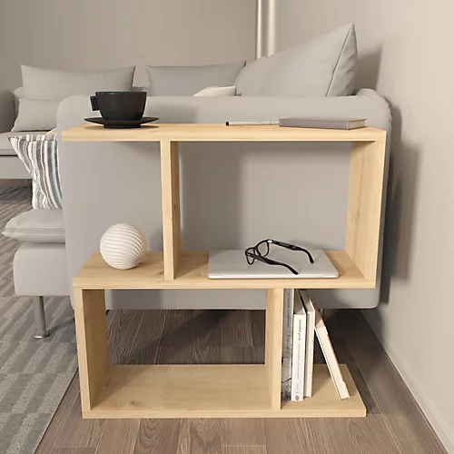 Decorotika Sawyer Side End Table Coffee Table Cocktail Table (Oak Pattern) 4 Decorotika Sawyer Side End Table Coffee Table Cocktail Table (Oak Pattern) - Image 2