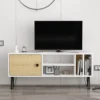 Decortie Arven Modern Tv Unit White - Oak -Furniture Store decortie arven modern tv unit white oak8680812110160 01c MP