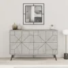 Decortie Dune Console Sideboard Display Unit Gold Marble Effect -Furniture Store decortie dune console sideboard display unit gold marble effect8680812112058 01c MP