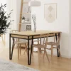 Decortie Pal Modern Dining Table Multipurpose Extendable Living Room Oak W 132cm 1 Decortie Pal Modern Dining Table Multipurpose Extendable Living Room Oak W 132cm -Furniture Store decortie pal modern dining table multipurpose extendable living room oak w 132cm8680812111815 01c MP
