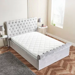 Deluxe Pocket Sprung Foam Mattress White Quilted Top 8 Deluxe Pocket Sprung Foam Mattress White Quilted Top -Furniture Store deluxe pocket sprung foam mattress white quilted top5060897438824 03c MP