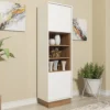 Display Cabinet Sideboard Cabinet Cupboard TV Stand Living Room Oak & White -Furniture Store display cabinet sideboard cabinet cupboard tv stand living room oak white5060970908961 01c MP