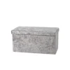 Foldable 76x38cm Crushed Velvet Storage Bench Box Chest Ottoman Footstool Navy Natural 2 Foldable 76x38cm Crushed Velvet Storage Bench Box Chest Ottoman Footstool Navy Natural -Furniture Store foldable 76x38cm crushed velvet storage bench box chest ottoman footstool navy natural5055797235727 01c MP