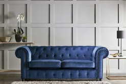 Furniture Stop - Asha 3+2 Seater Deluxe Velvet Sofa Set