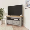 GFW Lancaster Corner TV Unit Grey -Furniture Store gfw lancaster corner tv unit grey5060516212675 01c MP