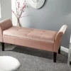 GFW Osborne Upholstered Window Seat Blush Pink -Furniture Store gfw osborne upholstered window seat blush pink5060713890812 01c MP
