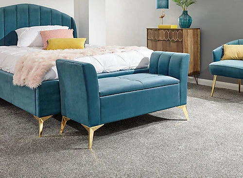 GFW Pettine Ottoman Storage Bench Teal 4 GFW Pettine Ottoman Storage Bench Teal - Image 2