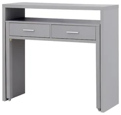 GFW Regis Extending Console Desk Grey -Furniture Store gfw regis extending console desk grey5060516217649 04c MP