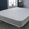 Grey Memory Foam Hybrid Sprung Mattress Double -Furniture Store grey memory foam hybrid sprung mattress double5056633501518 01c MP